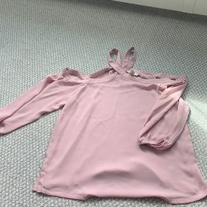 LOFT outlet Off The Shoulder Halter Top — SIZE SMALL!